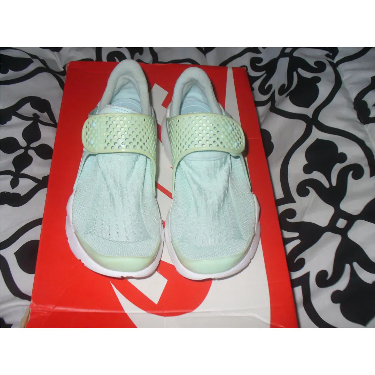 Nike shoes - Nike Sock Dart - Sock Dart - 848475-403 - Lime/White 5
