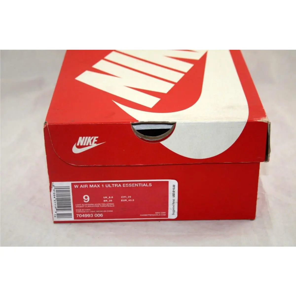 Nike shoes - Nike Air Max 1 Ultra - 704993-006 - LIGHT SILVER-TURQUISE 10