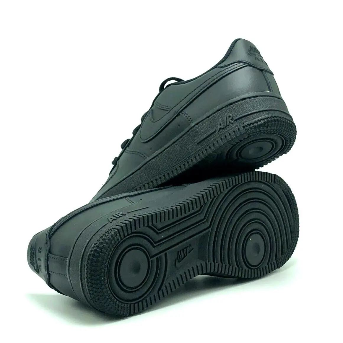 Nike shoes - Nike Air Force 1 GS - Black 5