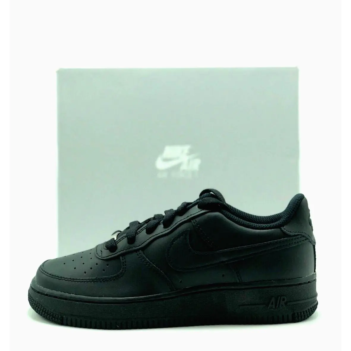 Nike shoes - Nike Air Force 1 GS - Black 6