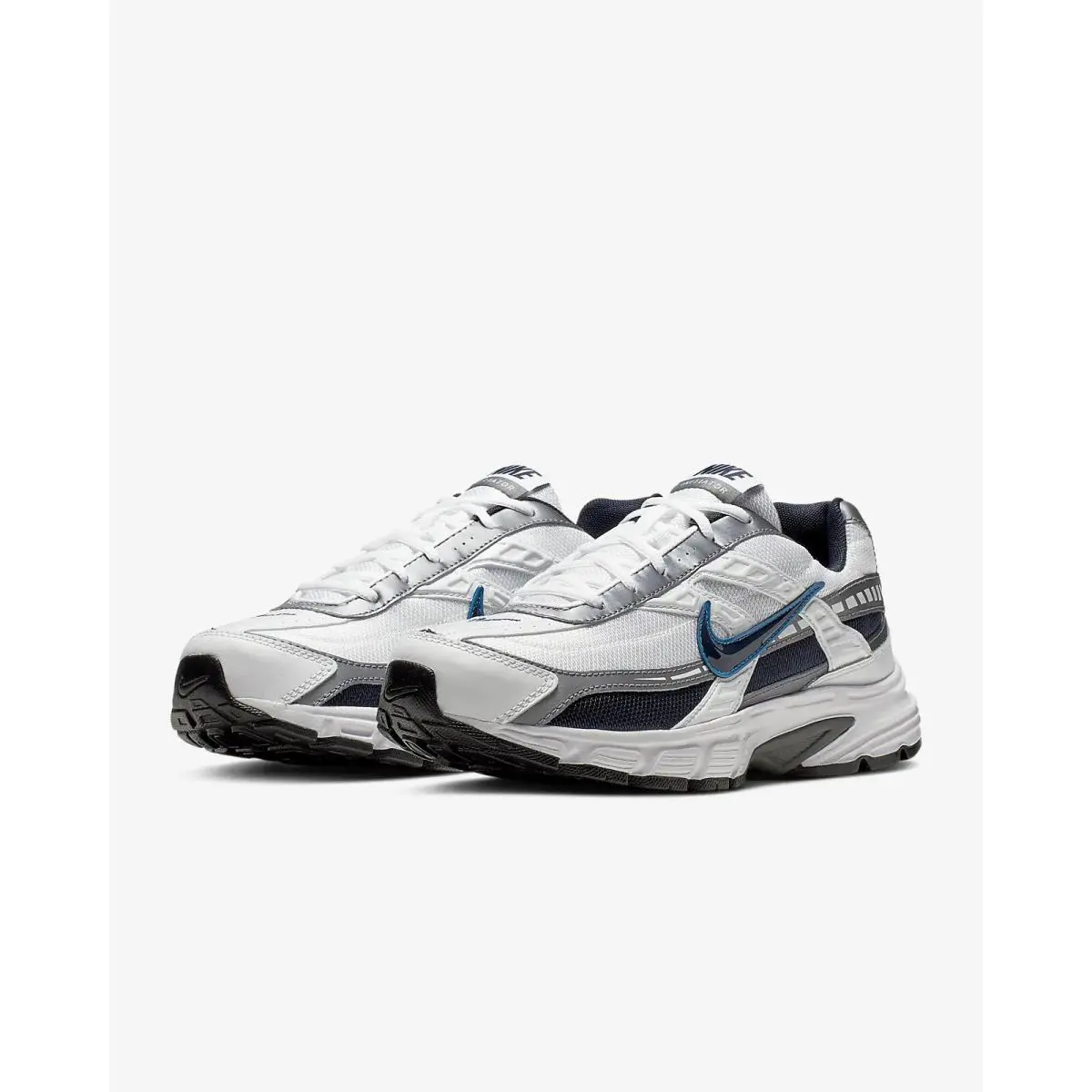 Nike shoes - Nike Initiator - Initiator - 394055-101 - White/Metallic Cool Grey/Obsidian 5