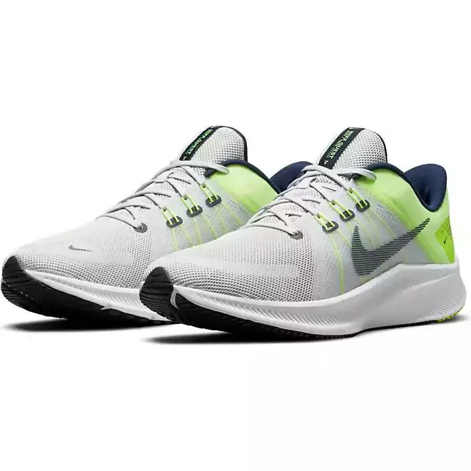 Nike shoes - Nike Quest 4 - Quest - DA1105-003 - Photon Dust/Navy-White 8