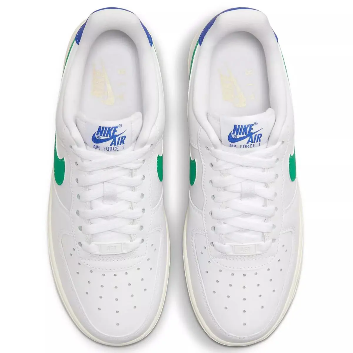 Nike shoes - Nike Air Force 1 - Air Force - DD8959 110 - WHITE/STADIUM GREEN GAME ROYAL 0