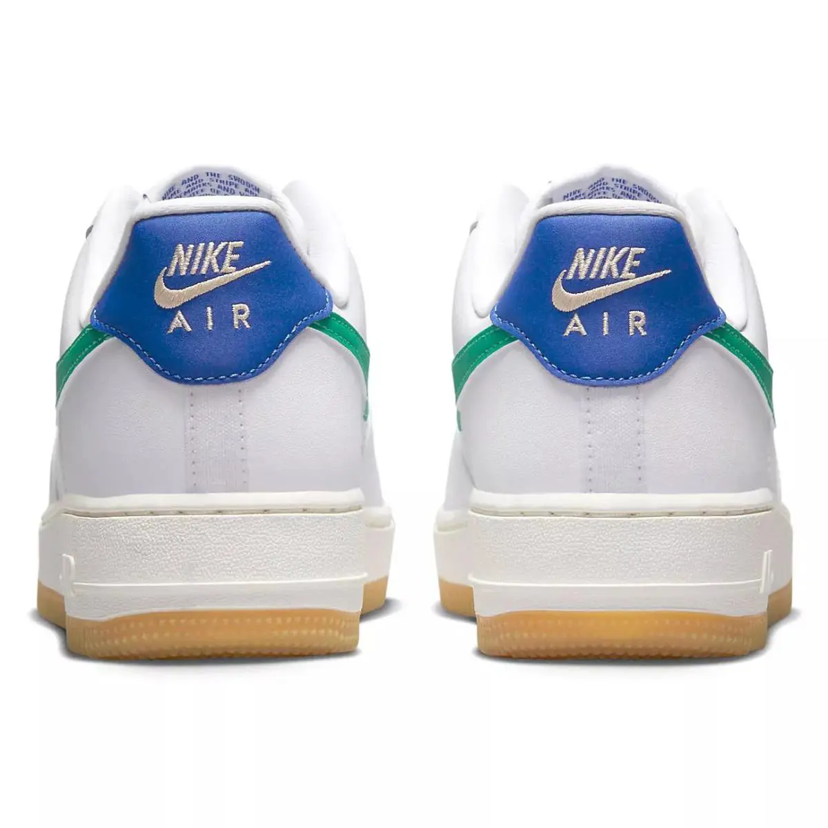 Nike shoes - Nike Air Force 1 - Air Force - DD8959 110 - WHITE/STADIUM GREEN GAME ROYAL 1