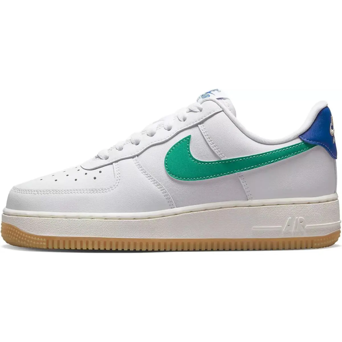 Nike shoes - Nike Air Force 1 - Air Force - DD8959 110 - WHITE/STADIUM GREEN GAME ROYAL 3