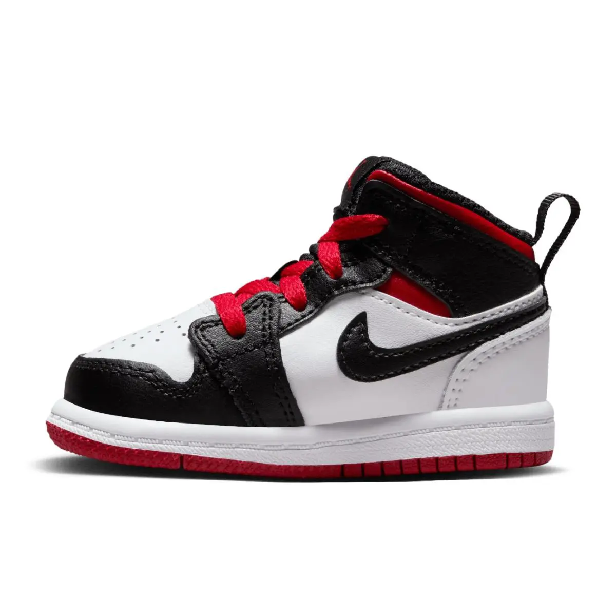 Nike shoes - Jordan 1 Mid - Mid - White/Black/Gym Red 0
