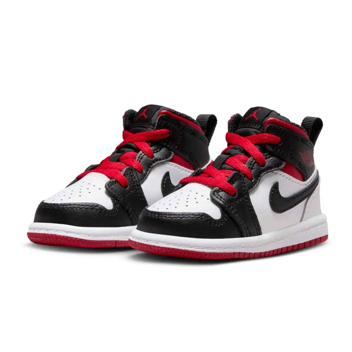 Nike shoes - Jordan 1 Mid - Mid - White/Black/Gym Red 1