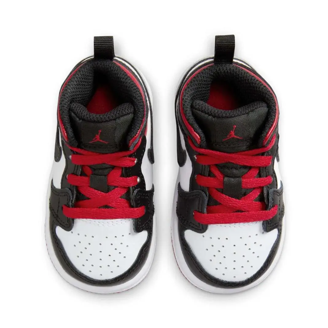 Nike shoes - Jordan 1 Mid - Mid - White/Black/Gym Red 4