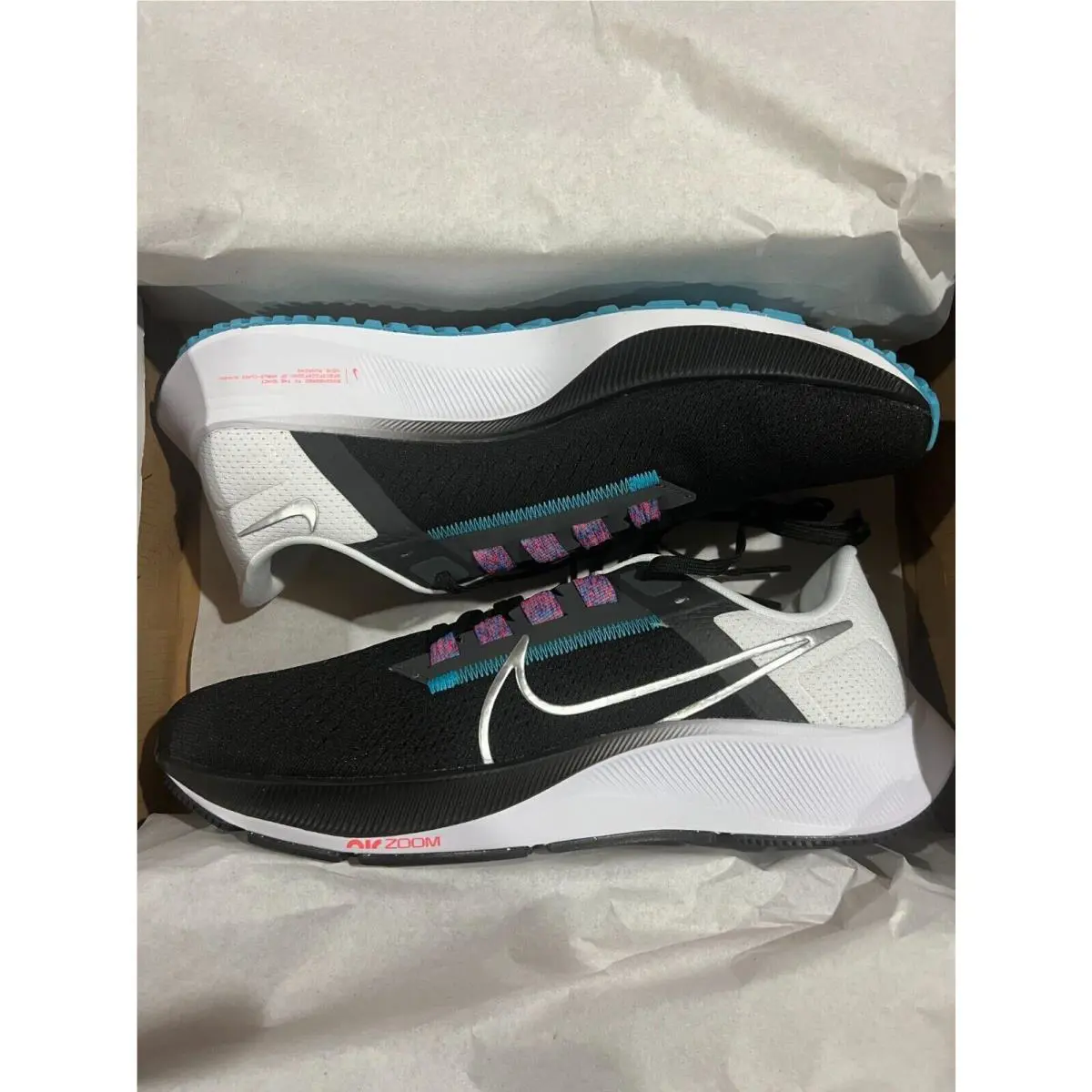 Nike shoes - CW7356 - CW7356 - BLACK/METALLIC SILVER WHITE 6