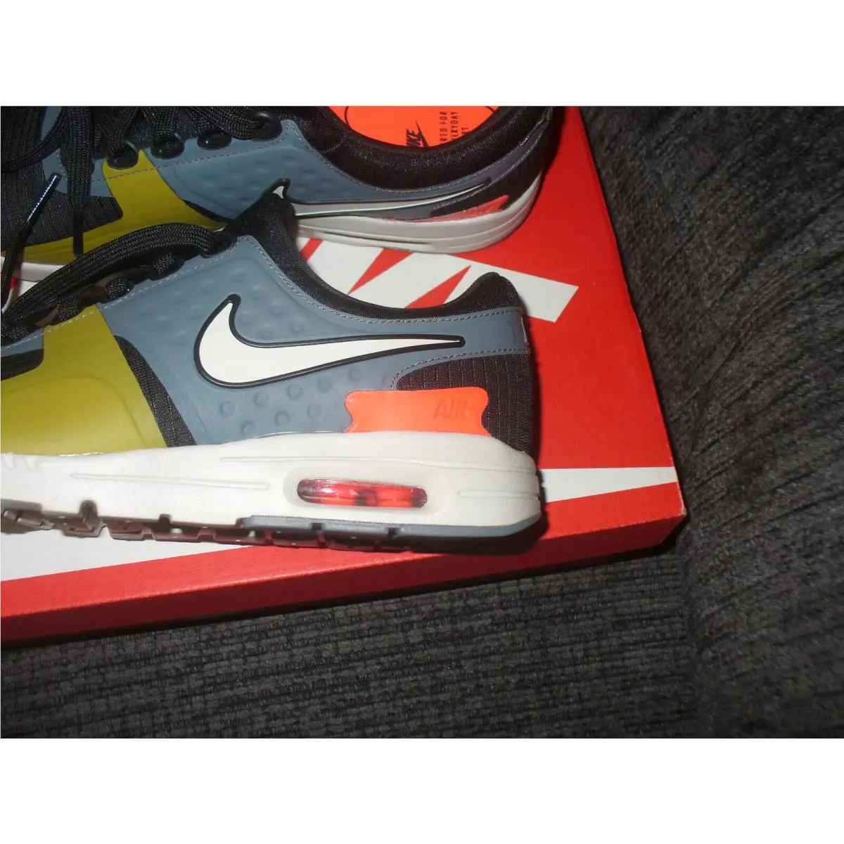 Nike shoes - Air Max Zero SI - Air Max Zero - 881173 001 - Black Light Bone Cool Grey 001 2