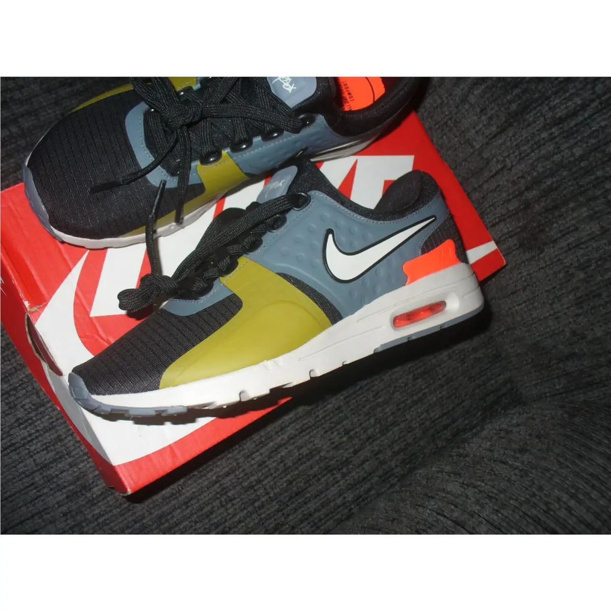 Nike shoes - Air Max Zero SI - Air Max Zero - 881173 001 - Black Light Bone Cool Grey 001 8