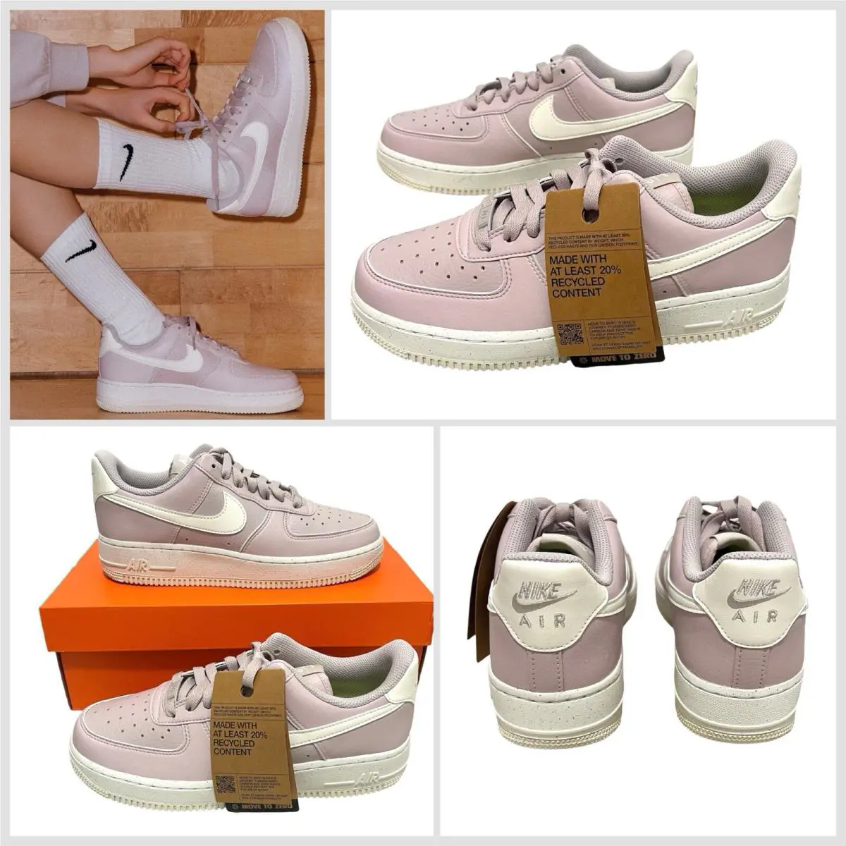 Nike shoes - Nike Air Force 1 - Air Force - DV3808-001 - Purple 6