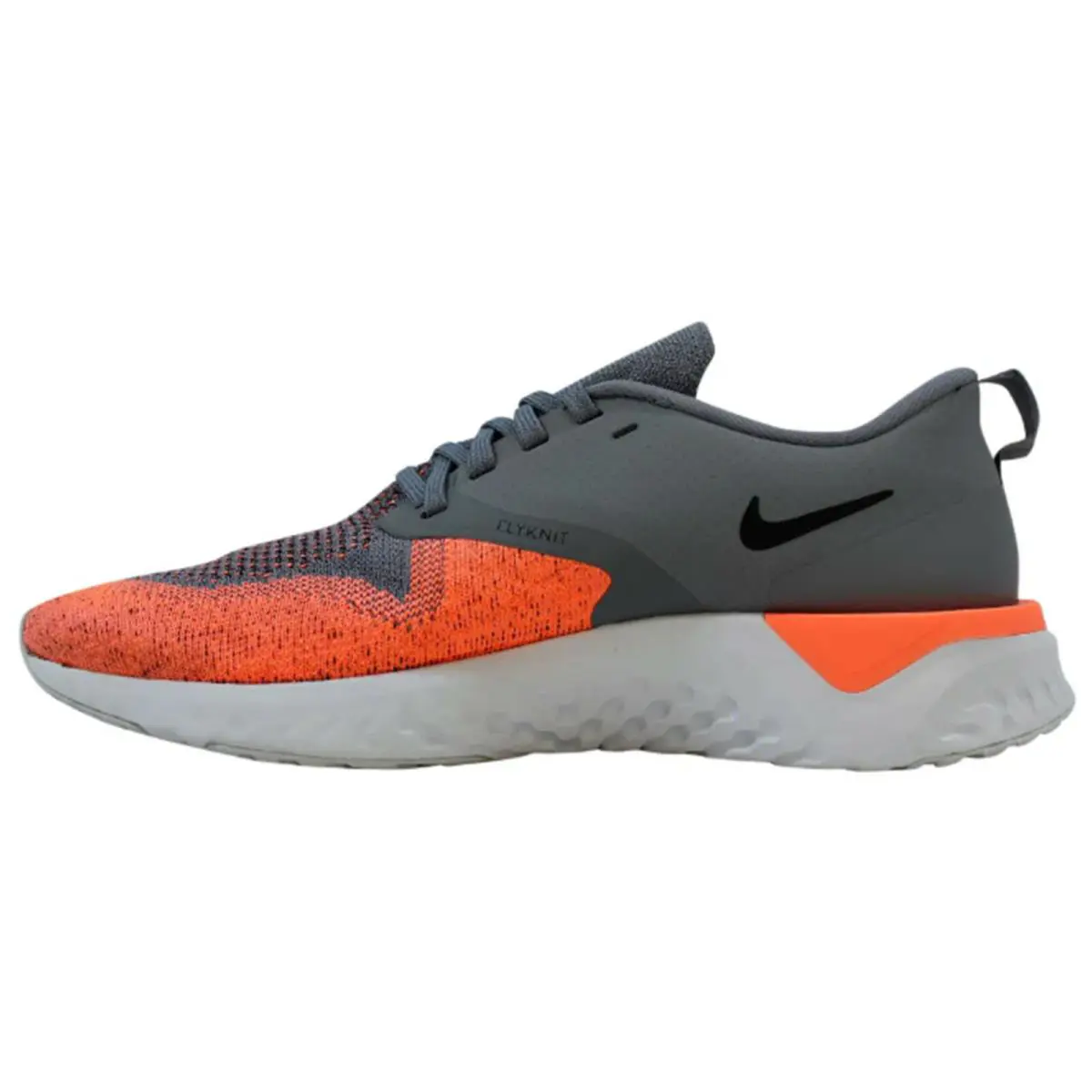 Nike shoes - Nike Odyssey React Flyknit - Odyssey React Flyknit - COOL GREY / BLACK-BRIGHT MANGO 1
