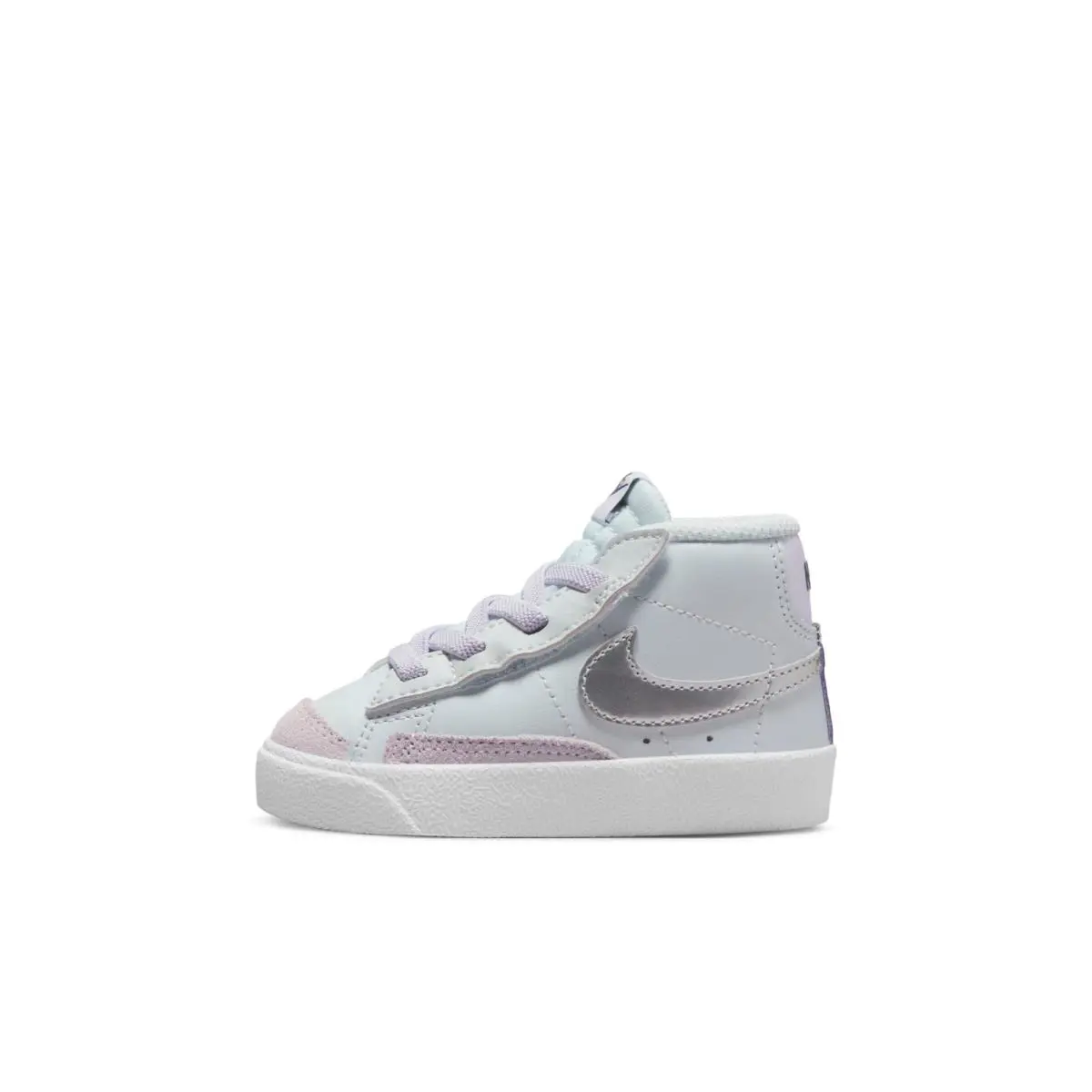 Nike shoes - Pure Platinum/Barely Grape/Thunder Blue/Metallic Silver 5