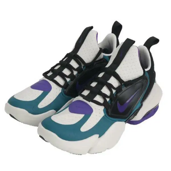 Nike Men`s Air Max Alpha Savage Running Shoes 7 7.5 Size - Light Bone/Black/Geode Teal