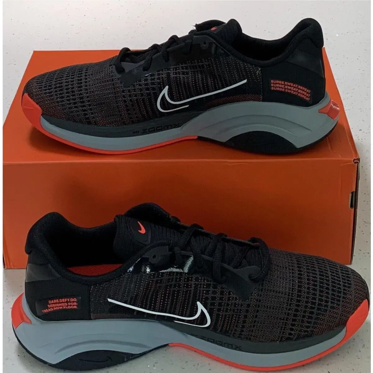 Nike shoes - Nike ZoomX SuperRep - ZoomX SuperRep - Black/White/Crimson 10