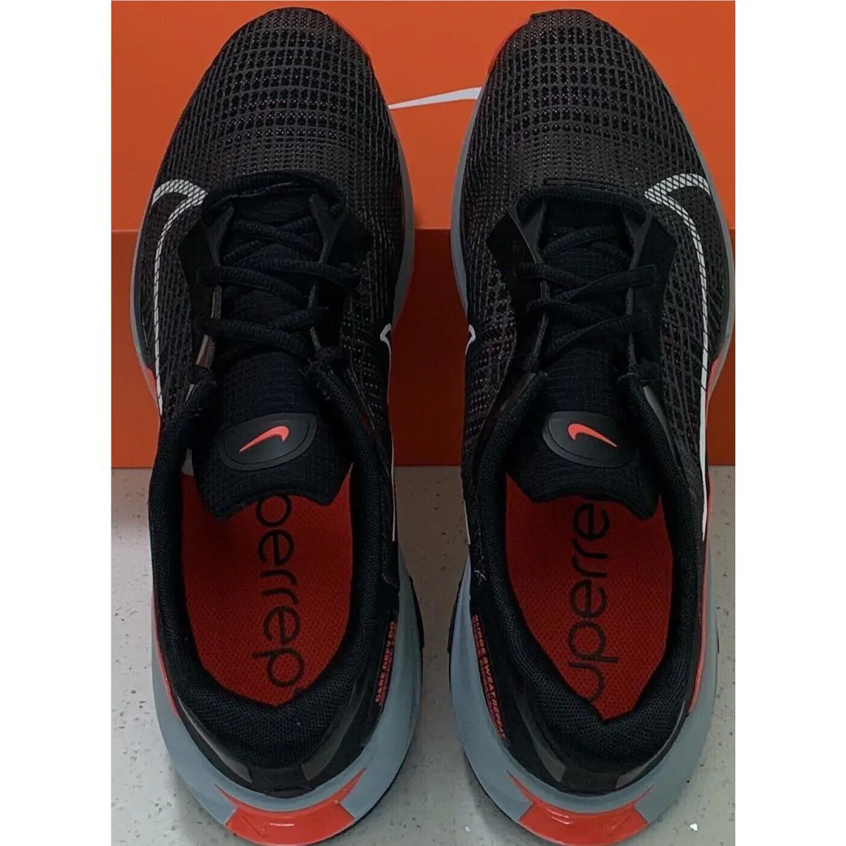 Nike shoes - Nike ZoomX SuperRep - ZoomX SuperRep - Black/White/Crimson 8