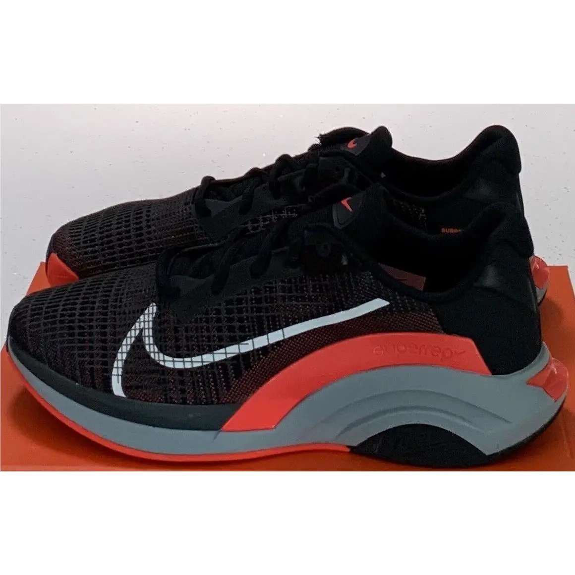 Nike shoes - Nike ZoomX SuperRep - ZoomX SuperRep - Black/White/Crimson 5
