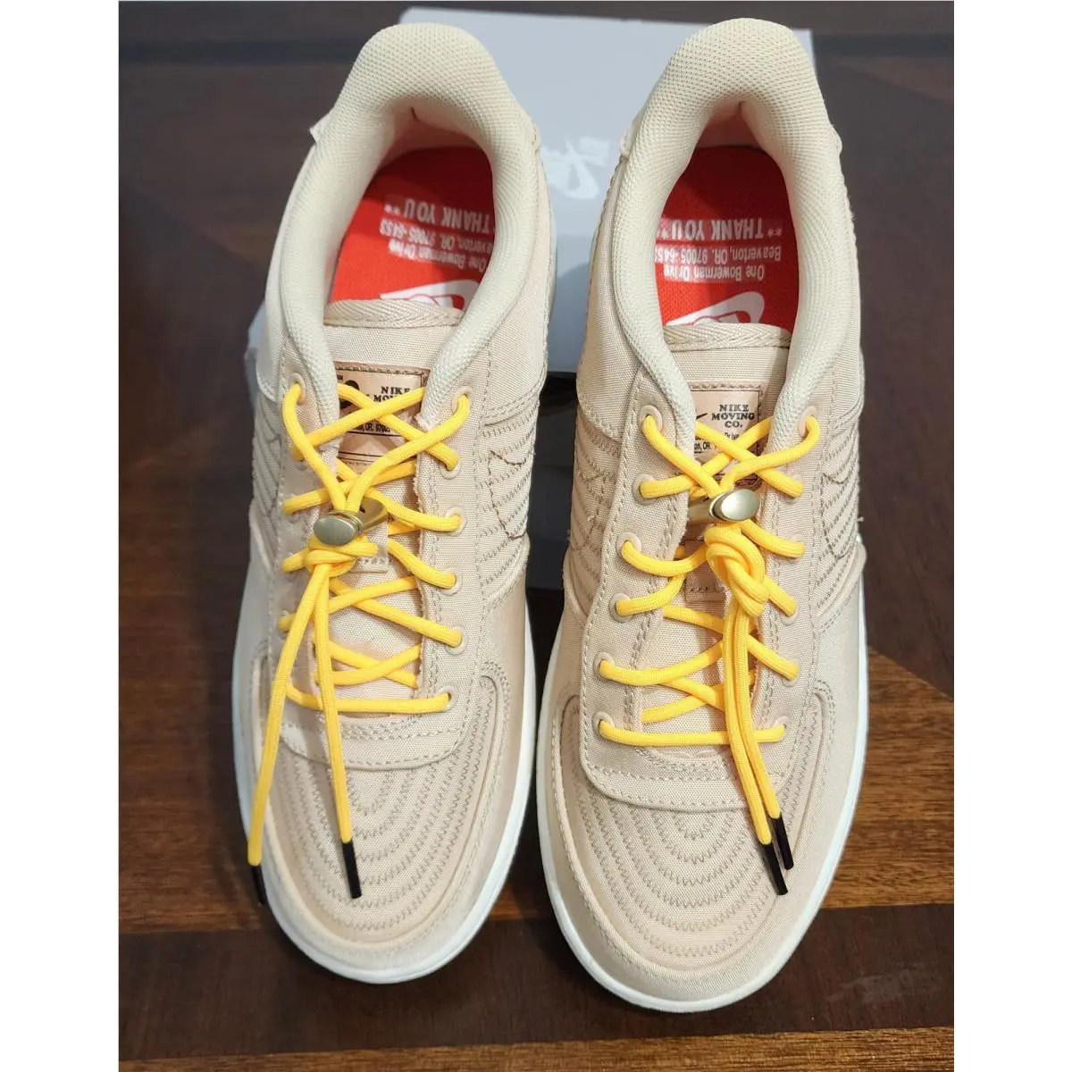 Nike shoes - Nike Air Force 1 - Air Force - DV1622-100 - Sanddrift/Citron Pulse-Sail 8