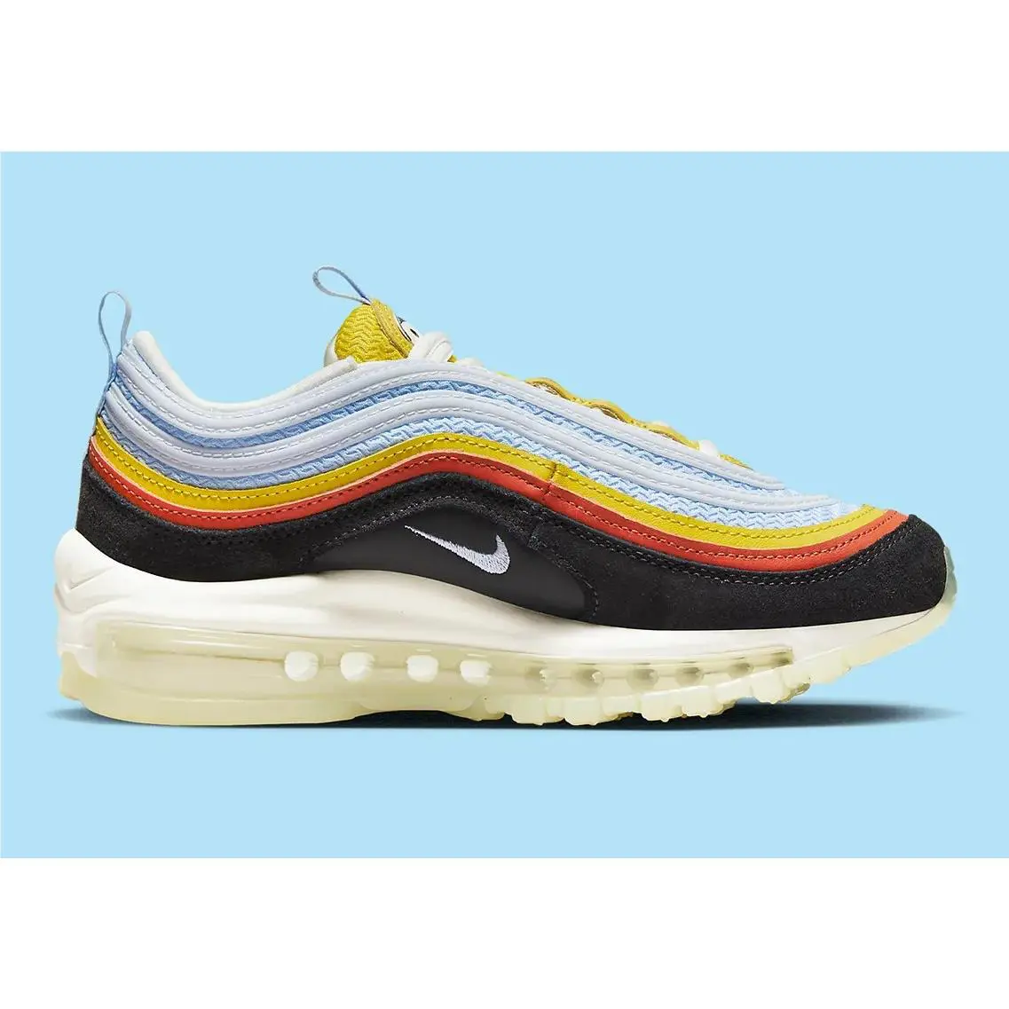 Nike shoes - Nike Air Max 97 - Air Max - Off Noir/Team Orange/Bright Citron/Light Marine 0