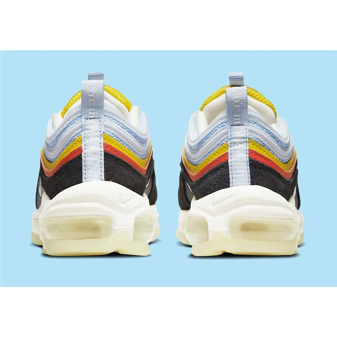 Nike shoes - Nike Air Max 97 - Air Max - Off Noir/Team Orange/Bright Citron/Light Marine 3