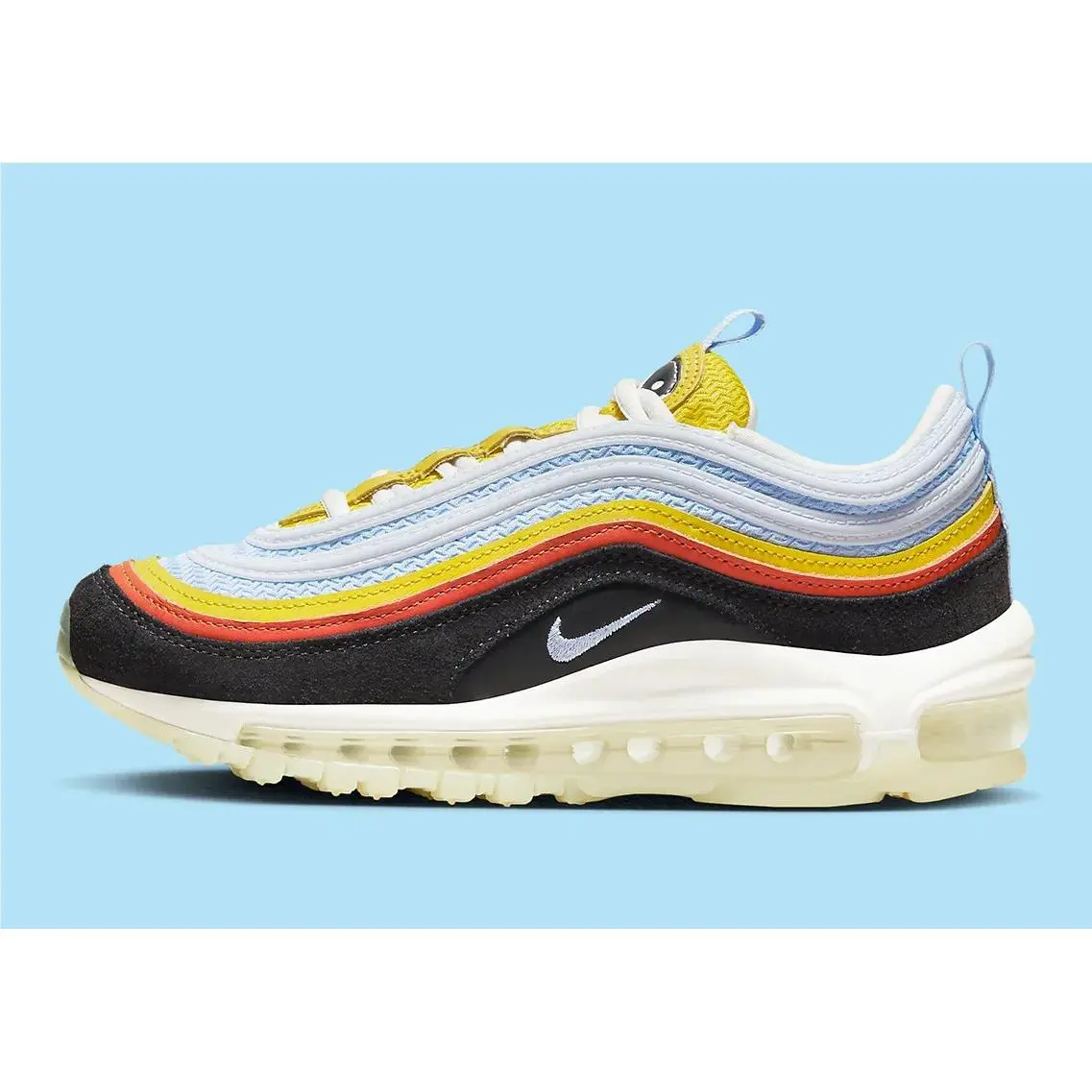 Nike shoes - Nike Air Max 97 - Air Max - Off Noir/Team Orange/Bright Citron/Light Marine 7