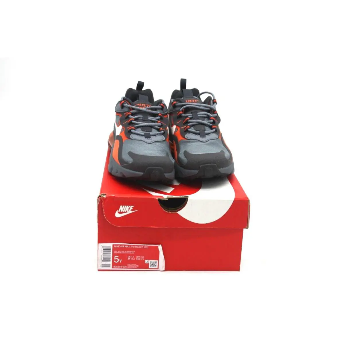 Nike shoes - Nike Air Max 270 React - COOL GREY/WHITYE-ANTHRACITE 16