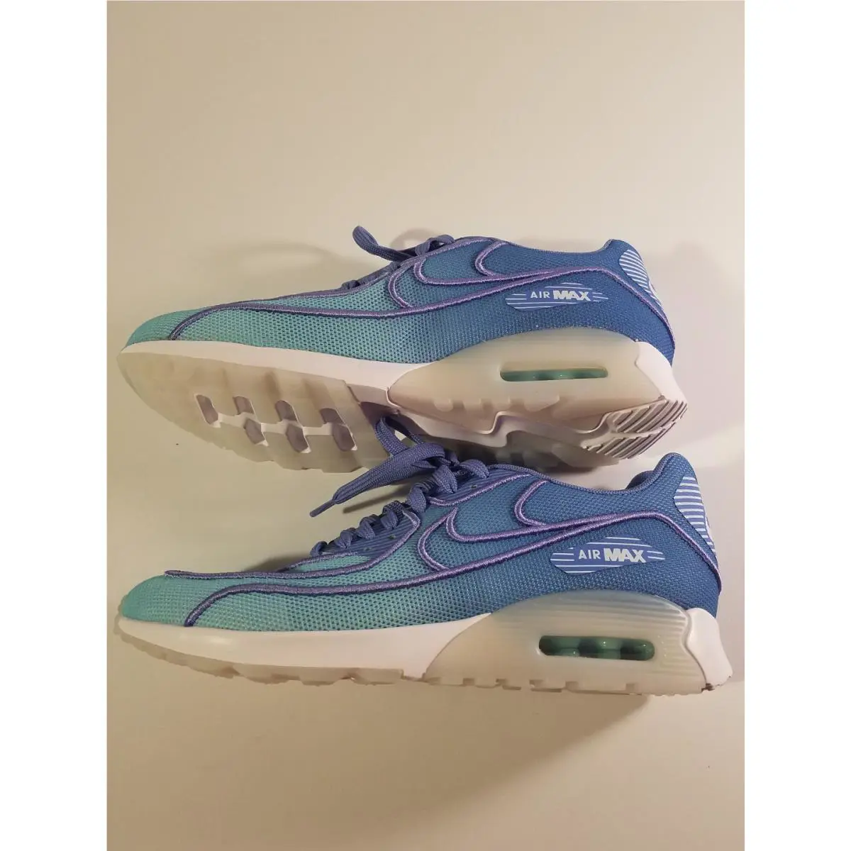 Nike shoes - Nike Air Max 90 Ultra 2.0 - 917523 400 - Still Blue/Polar-White 6