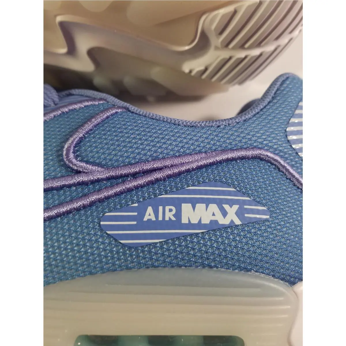 Nike shoes - Nike Air Max 90 Ultra 2.0 - 917523 400 - Still Blue/Polar-White 7