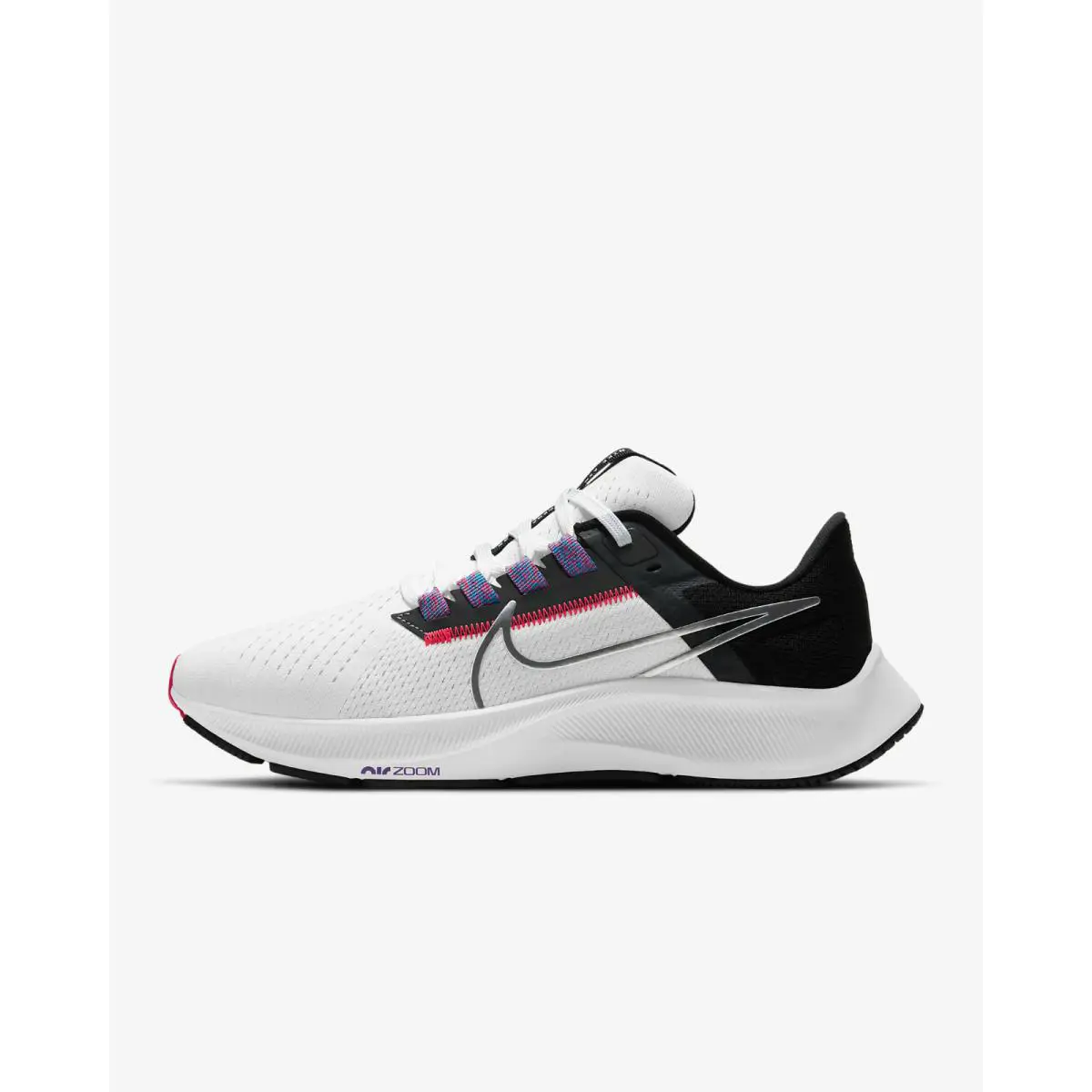 Nike shoes - Nike Zoom Pegasus - Zoom Pegasus - CW7358-101 - WHITE/METALLIC SILVER BLACK 4