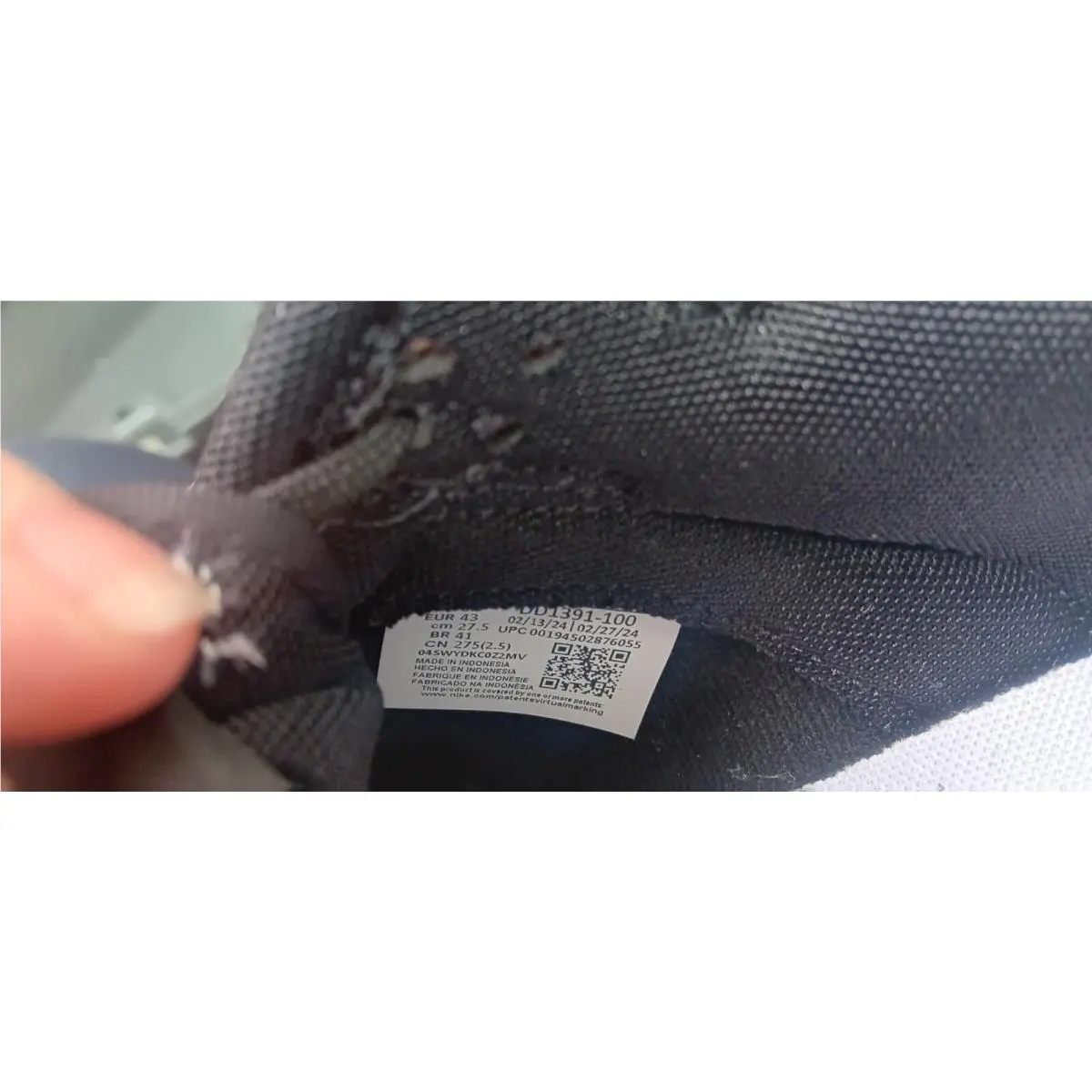 Nike shoes - Nike Dunks - Dunks - DD1391-100 - Black 32