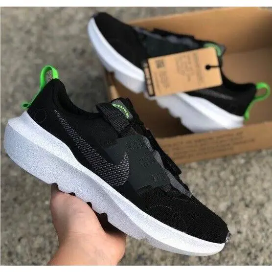 Nike shoes - Nike Crater Impact - Crater Impact - DB3551-001 - Black/Grey/Green 19