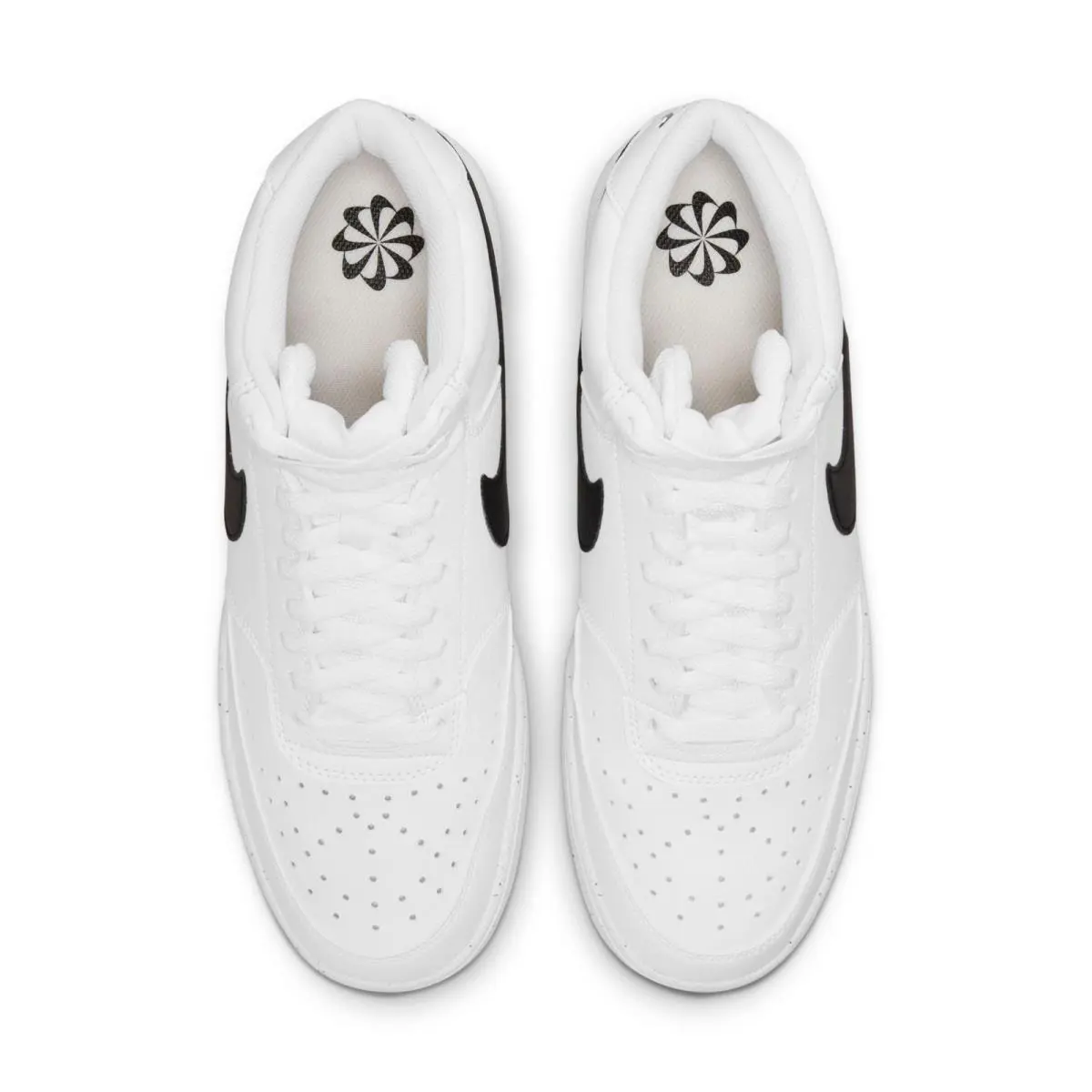 Nike shoes - White/White/Black 3