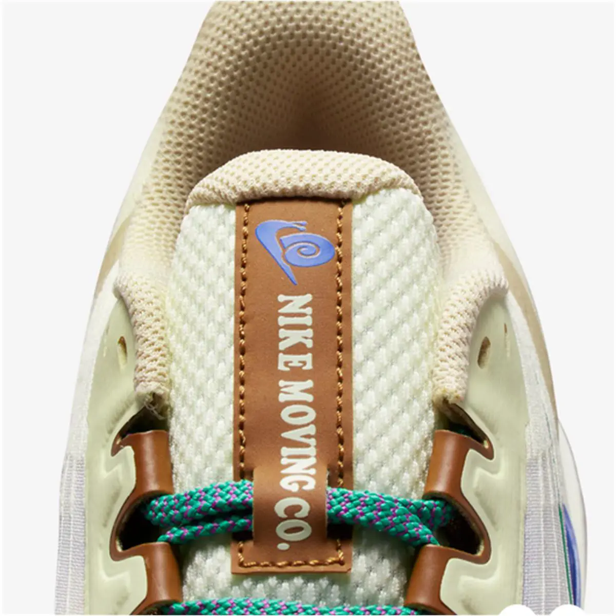 Nike shoes - Nike Air Winflo 9 PRM - DV8997-100 - Coconut Milk/Sand Drift/Racer Blue/Stadium Green 3