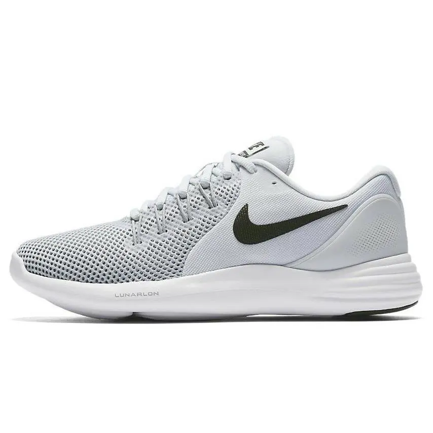 Nike shoes - Nike Lunar Apparent - Lunar Apparent - 908998-010 - Pure Platinum/Wolfe Gray / White 3