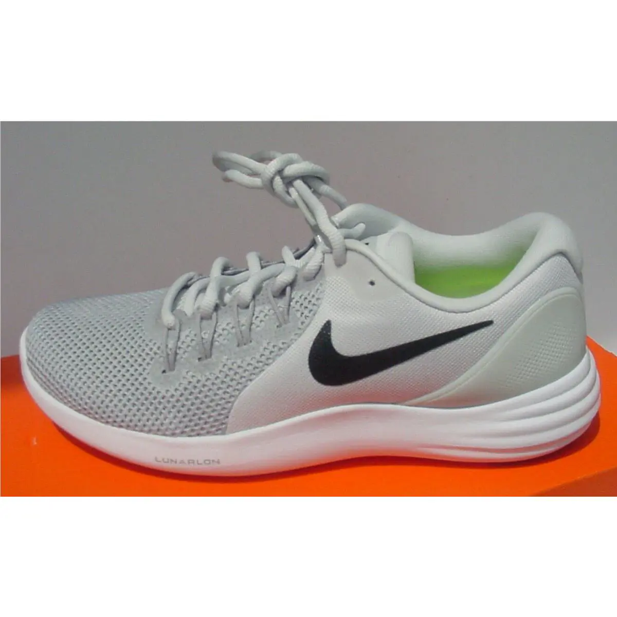 Nike shoes - Nike Lunar Apparent - Lunar Apparent - 908998-010 - Pure Platinum/Wolfe Gray / White 5