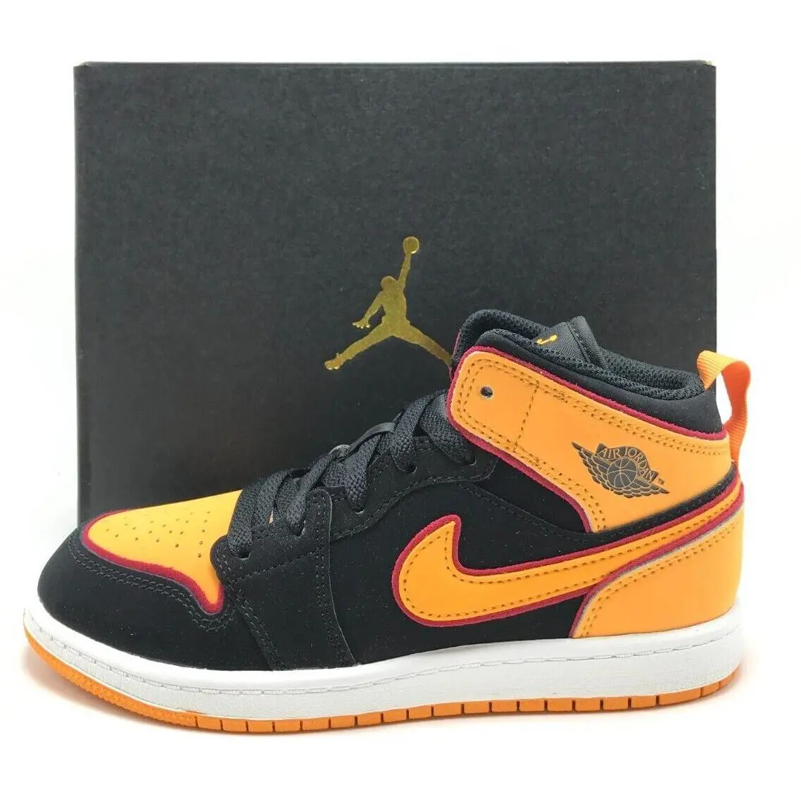 Nike shoes - Air Jordan 1 Mid - Air Mid - Black 6