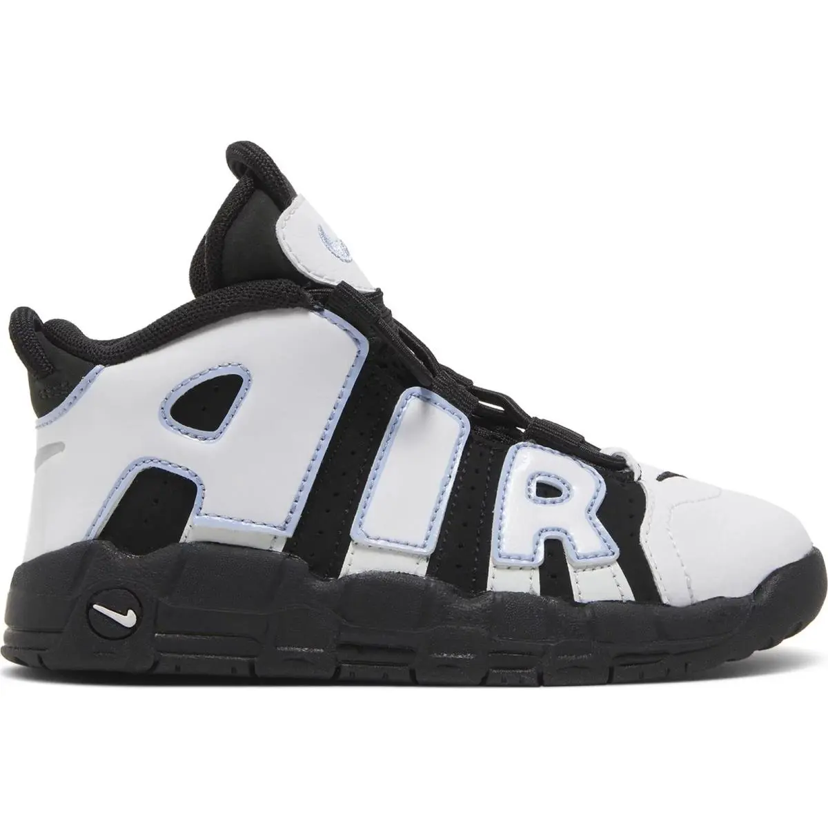 DQ6202-001 Toddlers Nike Air More Uptempo 96 `cobalt Bliss TD ` - Black/White/Multi-Color/Cobalt Bliss