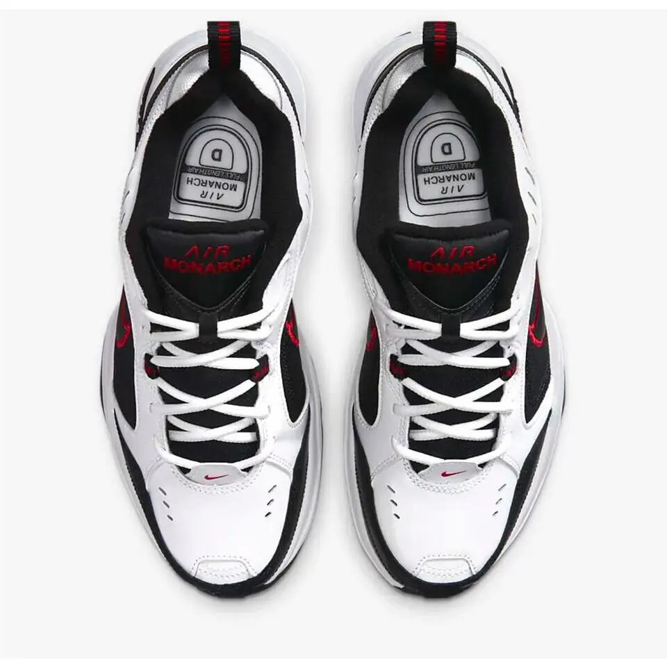 Nike shoes - Nike Air Monarch - Air Monarch - 415445-101 - White/Black-Red 9