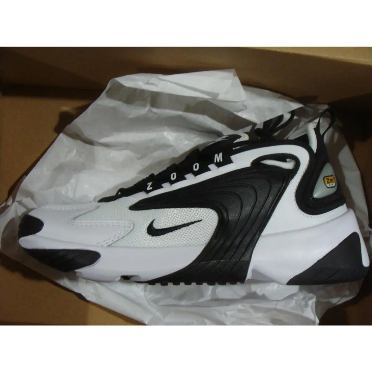 Nike shoes - NIKE ZOOM 2K - ZOOM - AO0354-100 - White/Black 3