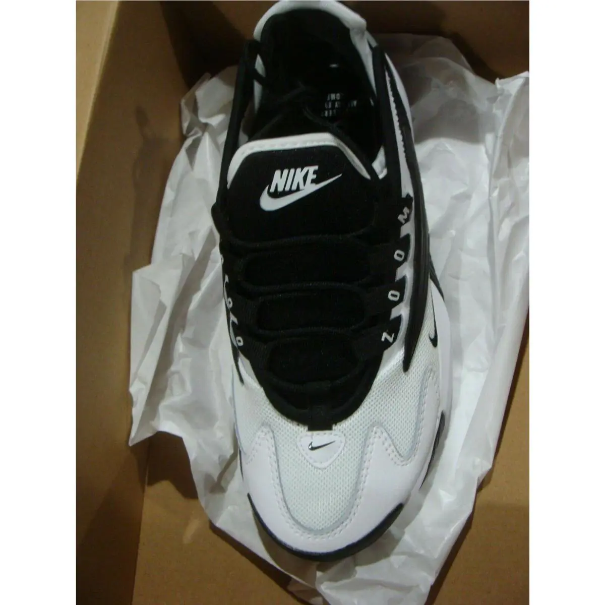 Nike shoes - NIKE ZOOM 2K - ZOOM - AO0354-100 - White/Black 9