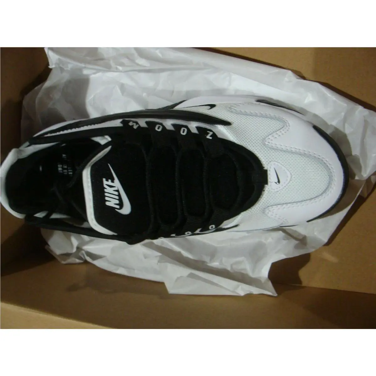 Nike shoes - NIKE ZOOM 2K - ZOOM - AO0354-100 - White/Black 7
