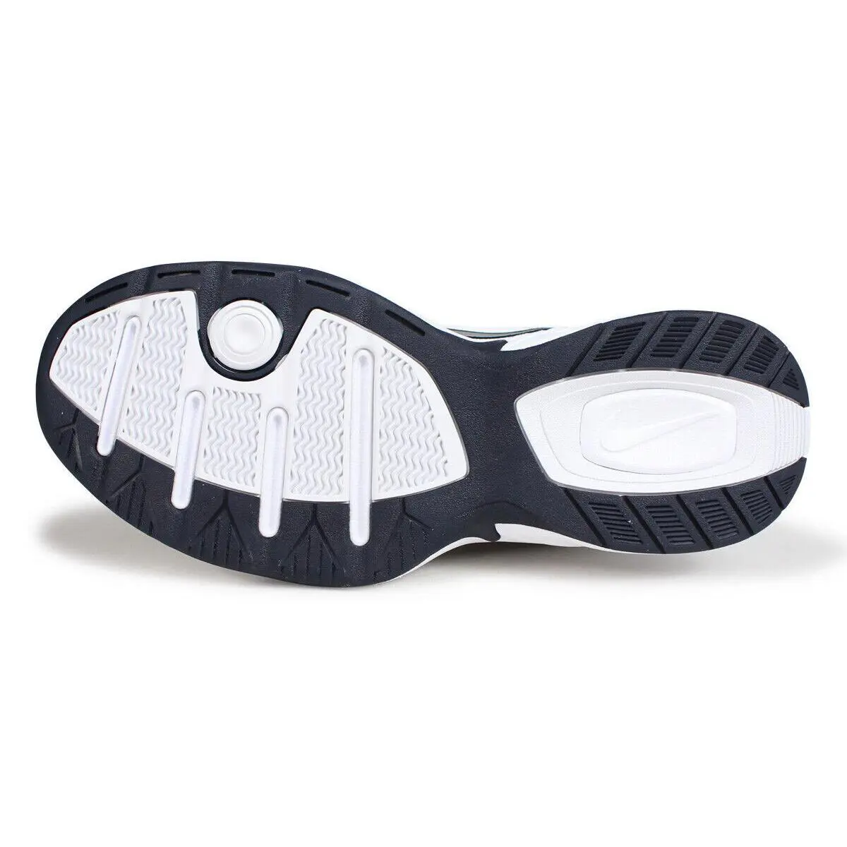 Nike shoes - Nike Air Monarch - Air Monarch - 415445-102 - White/Metallic Silver 2