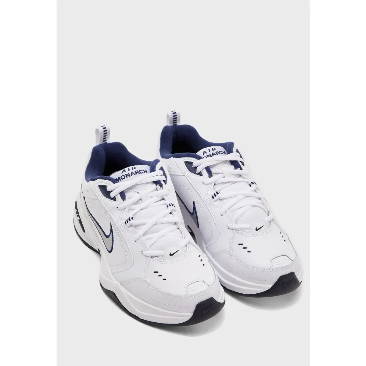 Nike shoes - Nike Air Monarch - Air Monarch - 415445-102 - White/Metallic Silver 4