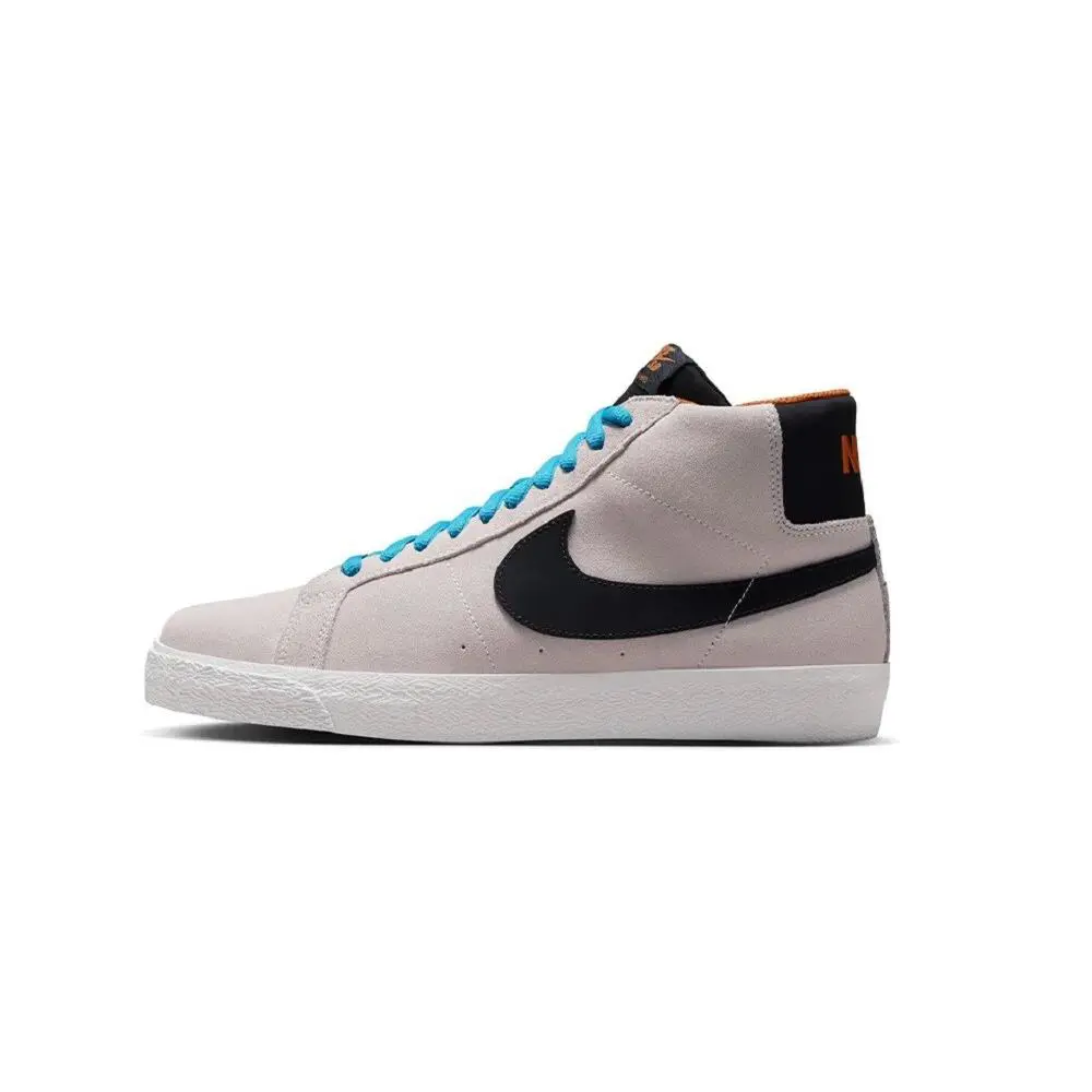 Nike SB Zoom Blazer Mid Phantom Black Monarch HF3831-001 174 Men`s Shoes - Phantom/Black-Monarch