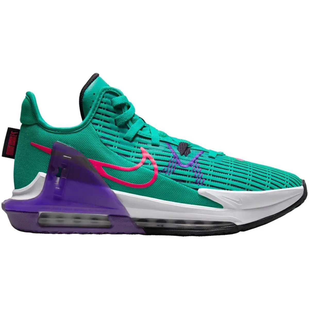 Nike shoes - Nike LeBron Witness - LeBron Witness - CZ4052-300 - CLEAR EMERALD HYPHER PINK 3
