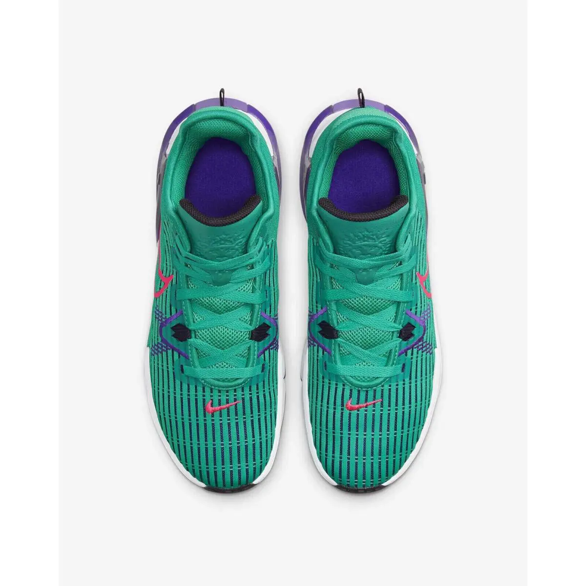 Nike shoes - Nike LeBron Witness - LeBron Witness - CZ4052-300 - CLEAR EMERALD HYPHER PINK 1