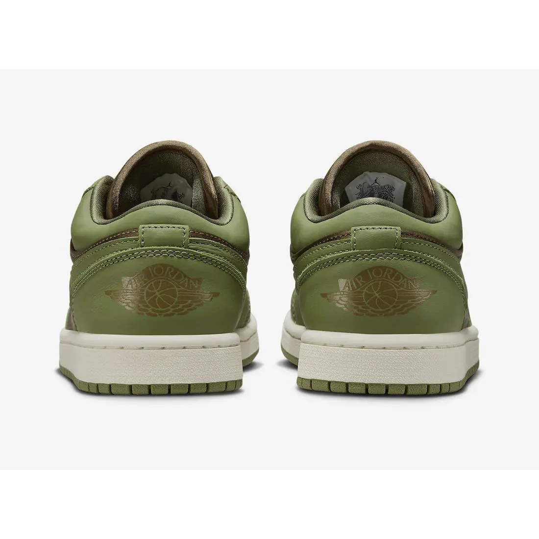 Nike shoes - Nike Womens Air Jordan 1 Low SE - FB9893 300 - Green 3