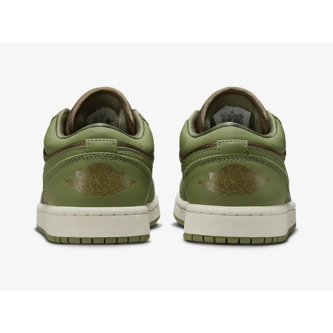Nike shoes - Nike Womens Air Jordan 1 Low SE - FB9893 300 - Green 11
