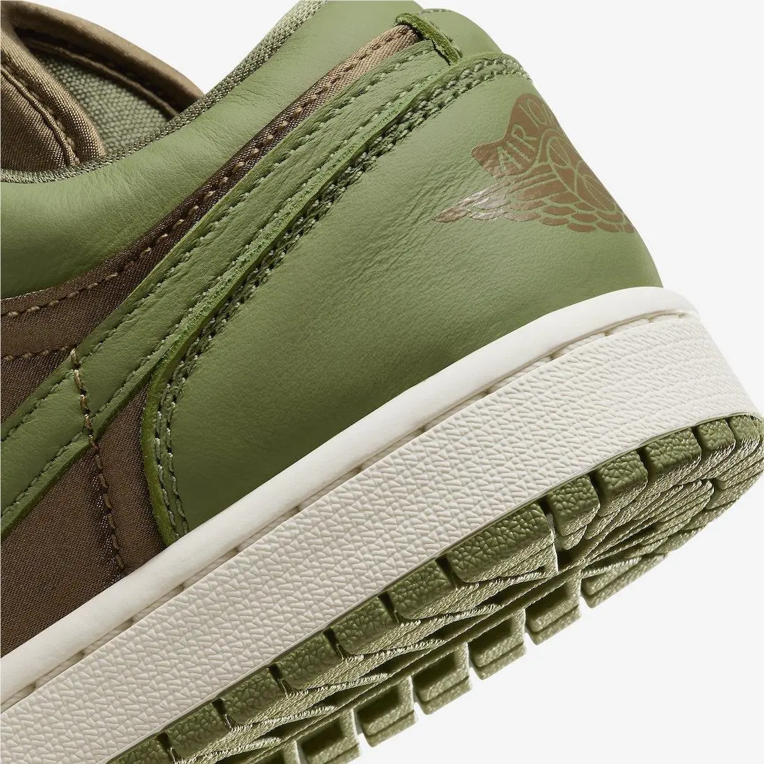 Nike shoes - Nike Womens Air Jordan 1 Low SE - FB9893 300 - Green 13